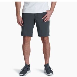 Kuhl Shorts Mens Free Radikl 38‎ Gray/Brn Cotton Blend Outdoors Cargo Hiking …
